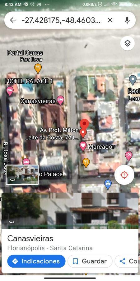 Apartamento na melhor localização de Canasvieiras Pés na areia Florianópolis Exterior foto
